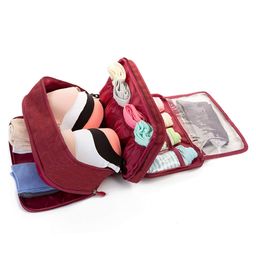 MOMISY Portable Storage Multipurpose Travel Bag -(Wine Red)-image-50