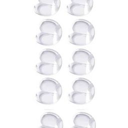 LuvLap Round Baby Corner Guards, 10 Pcs, Transparent, Pre-Taped, Thick Edge Protectors, BPA-Free, Non-Toxic Safety Set, transparent-image-34