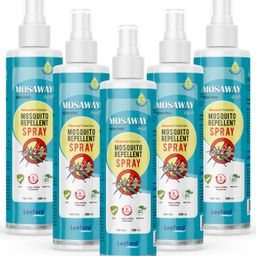 MOSAWAY Mosquito Repellent Spray for 8+ hours Protection Pack of 5 (100 ml)-18