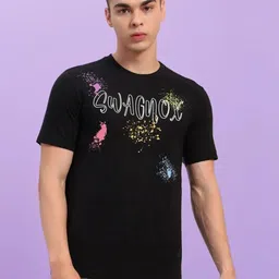 SWAGNOX Men Printed Pockets T-shirt-picture-41