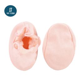 Tiny Tycoonz Cotton Cap Mitten & Booties Peach - Diameter 14 cm image 3