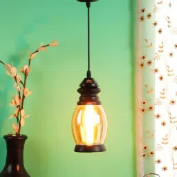 DecorativeRay Transparent Hanging Light - Set of 1-picture-16