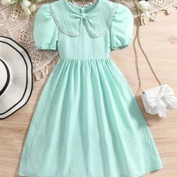 BAESD Peter Pan Collar A-Line Dress-picture-32