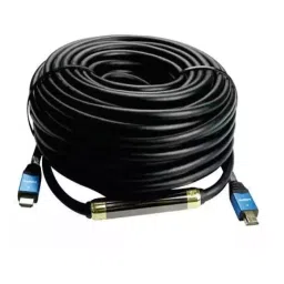 Techut 40 mtr 4K 3D 1080P Resolution Gold Plated HDMI Cable with IC Booster for Projector, Xbox, Ps4 Black-27