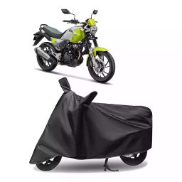 Auto Pearl Polyester Two Wheeler Cover for Hero MotoCorp XPulse 200T (Grey)-image-99