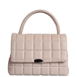 Lino Perros Beige Quilted Small Handbag-15