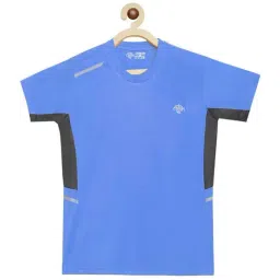Chimprala Kids Blue Solid T-Shirt-picture-24