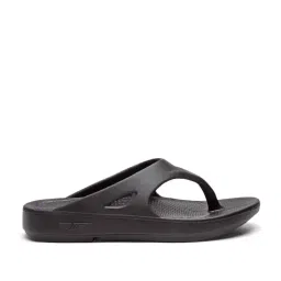 Red Tape Men's Black Flip Flops-image-40