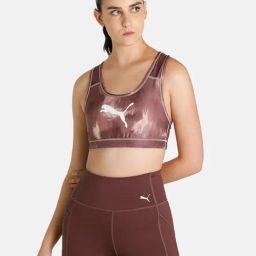 Puma Purple Logo Sports Bra-image-19