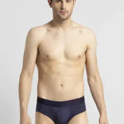 Vh Innerwear Navy Regular Fit Printed Briefs-picture-37