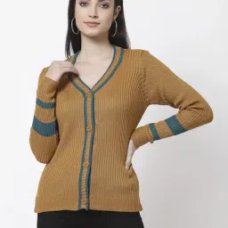 Club York Mustard Regular Fit Cardigan-43