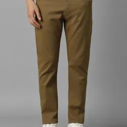 Louis Philippe Brown Cotton Regular Fit Jeans-picture-19