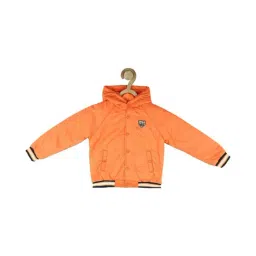 Allen Solly Kids Orange Solid Full Sleeves Jacket-image-29