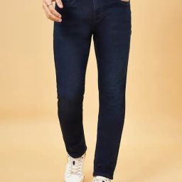 Sf Jeans By Pantaloons Navy Slim Fit Jeans-picture-17