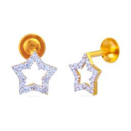 Bhima Jewels 22k (916) Yellow Gold Earrings for Women-picture-19