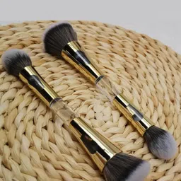 Facejewel 4in1 Makeup Brush With Mini Heart & Mini Sponge Puff-17