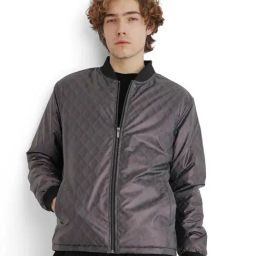 Rare Rabbit Navy Regular Fit Printed Jacket-7