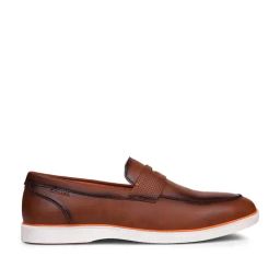Bata Men's Tan Loafers-image-87