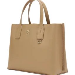 TOMMY HILFIGER Women's Safari Canvas TH Distinct Mini Tote image 2