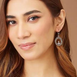 Fabindia 925 Silver Dangler Earrings for Women-image-45
