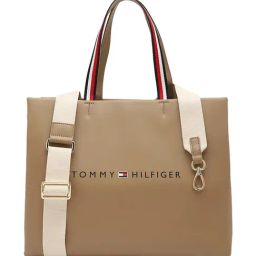 TOMMY HILFIGER Women's Safari Canvas IM TH EST Shopper Tote-picture-1
