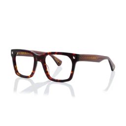 Shisen Fox Light Brown Square Unisex Eye Frame-picture-45