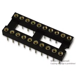 MULTICOMP PRO IC Sockets DIP SOCKET, 20 POSITION, THROUGH HOLE, SPC15529-picture-18