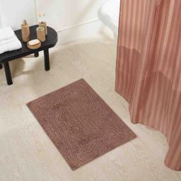 OBSESSIONS Stucco Cotton Reversible Quick Dry Bath Mat (Small)-picture-12