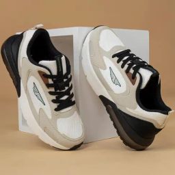 Red Tape Men's Beige & White Running Shoes-image-83