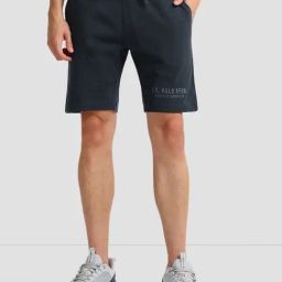 U.S. Polo Assn. Denim Co. Blue Cotton Regular Fit Sports Shorts-picture-18