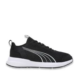 Puma Kids Kruz Profoam Black Running Shoes-image-61