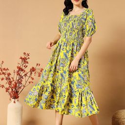 PTVIZE Crepe Fit & Flare Dress-image-31