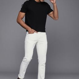 WROGN Men Slim Fit Stretchable Mid-Rise Jeans-image-66