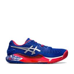Asics Men's GEL-RESOLUTION 9 LIMITED EDITION Blue Tennis Shoes-image-77