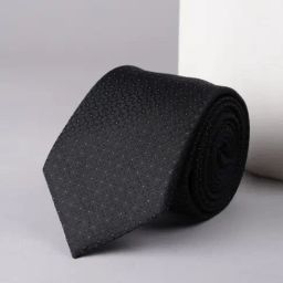 Allen Solly Black Embroidered Tie-image-93