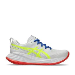 Asics Women's GEL-CUMULUS 27 ATC White & Safety Yellow Running Shoes-image-22