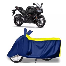 Auto Pearl Two Wheeler Cover for Yamaha YZF R3 - Yellow, Blue-picture-17