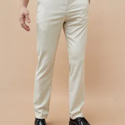 CODE by Lifestyle Men Solid Slim Fit Tapered Trousers-image-93
