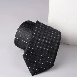 Allen Solly Black Embroidered Tie-image-95