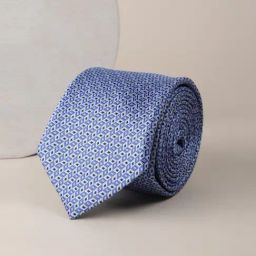Allen Solly Blue Embroidered Tie-image-93