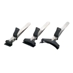 AS ONE Carbon Tweezers for Carbon Wafer Tip and Acid-Resistant Stee Handle 130 mm, SI-T5508W-SA-12