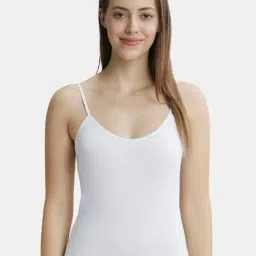 Jockey 1487 Women's Super Combed Cotton Rib Camisole with Adjustable Straps and Stay Fresh Treatment-image-63