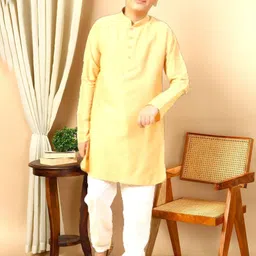 TATTVA Boys Regular Kurta with Pyjamas image 5