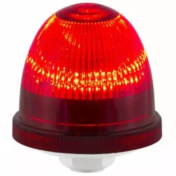 RS PRO Multiple Effect Beacon Panel Mount Red Flashing & Steady LED, 2205003-9