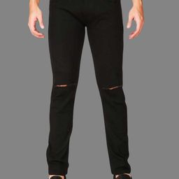 COMFITS Men Classic Slash Knee Stretchable Jeans-image-77