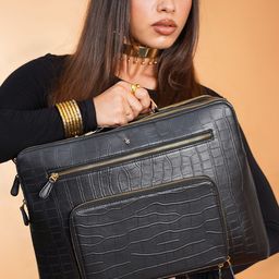 HORRA Textured Laptop Bag Up to 16 inch-10