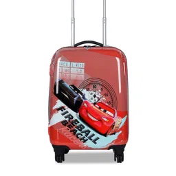 Priority Disney Cars Printed Hard-Sided Trolley Suitcase-15