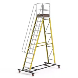 Youngman 4+ Platform Fiberglass Warehouse Ladder 1540 mm Maximum Standing Height, 8452-image-40