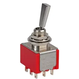 MULTICOMP PRO Toggle Switches SWITCH, 3PDT, 1M31T6B11M1QE-1