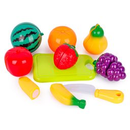 Fiddlerz Realistic Fruit Slicer Toy Set of 9 - Multicolor-22